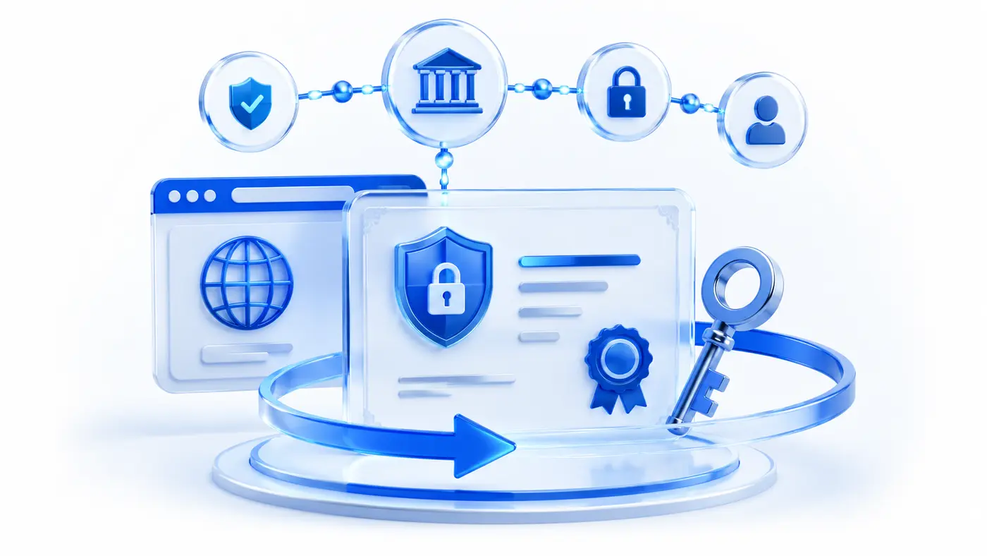 TLS-сертификат, ключ и цепочка доверия для домена
